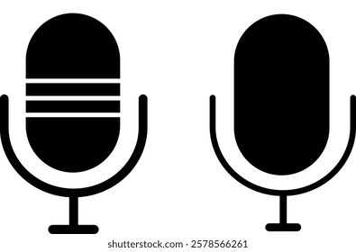 Megaphone Icons - Multi Series isolate on white background
