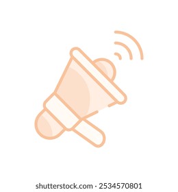 Megaphone icons set five different style vector stock illustration