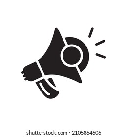 megaphone  icons  symbol vector elements for infographic web
