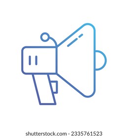 Megaphone Icons, vector stock illustration.
