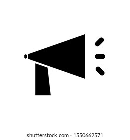 Megaphone icon,vector illustration. Flat design style. vector megaphone icon illustration isolated on White background, megaphone icon Eps10. megaphone icons graphic design vector symbols.