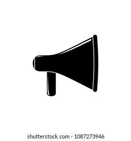 megaphone illustration. Element of theter for mobile concept and web apps. Detailed megaphone icon can be used for web and mobile. Premium icon on white background