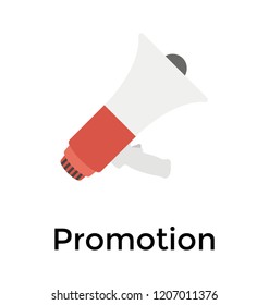 Megaphone indicating announcement made for marketing 