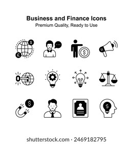 Megaphone inside mobile showing concept icon of mobile marketing