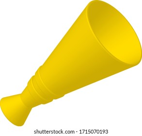 a megaphone isolated vector illustration