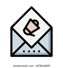  megaphone letter envelope 