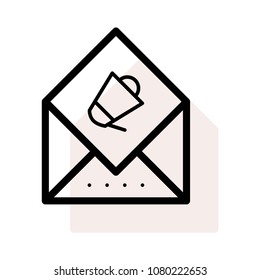  megaphone LETTER mail 