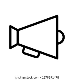 megaphone line icon