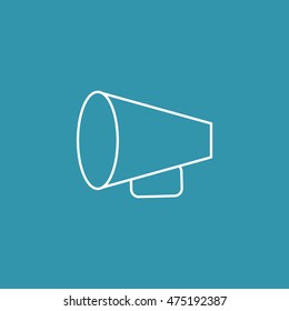 Megaphone Line icon of .