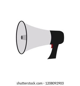 Megaphone logo icon design template vector