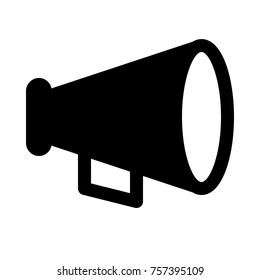 megaphone or loud hailer