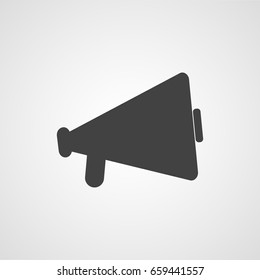 Megaphone or loud speaker vector icon