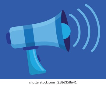 megaphone or loud speaker vector illustration