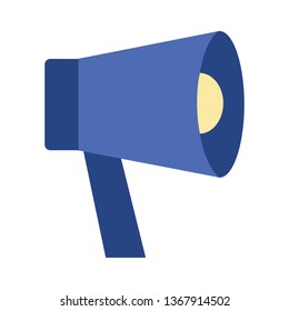 megaphone loudspeaker announcement