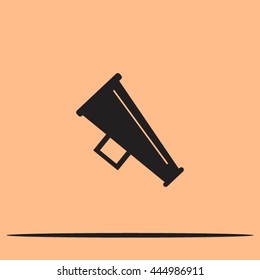 Megaphone, loudspeaker icon.