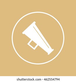 Megaphone, loudspeaker icon.