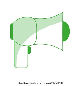 megaphone or loudspeaker icon image