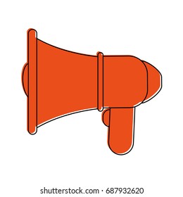 megaphone or loudspeaker icon image 