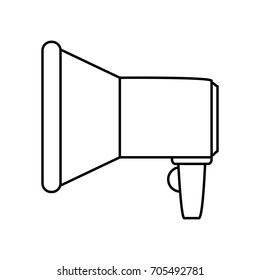 megaphone or loudspeaker icon image 