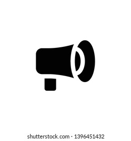 megaphone, loudspeaker icon vector illustration