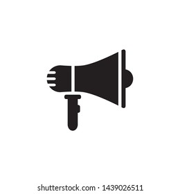 Megaphone, Loudspeaker Icon Vector Illustration