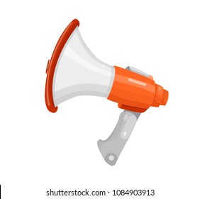 megaphone, loudspeaker, vector