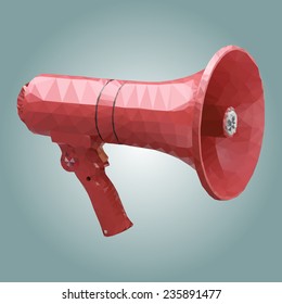 Megaphone Mosaic Art