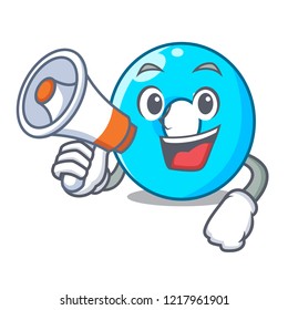 With megaphone the number zero on the character