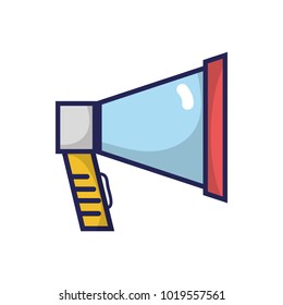 megaphone object to speaker audio communication