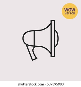 Megaphone outline