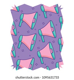 Megaphone pattern design