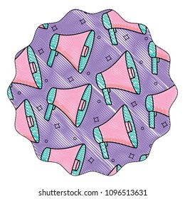 Megaphone pattern design