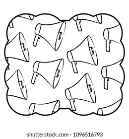 Megaphone pattern design