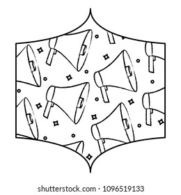 Megaphone pattern design