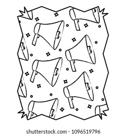 Megaphone pattern design