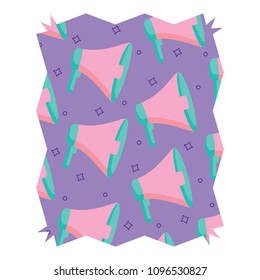 Megaphone pattern design