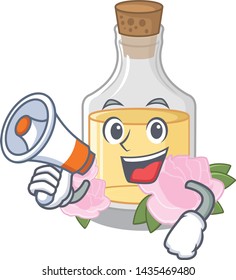 With megaphone rose oil stored character the glass