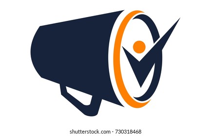 Megaphone Shout Template