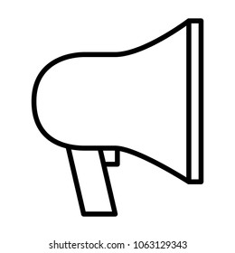megaphone sound device icon