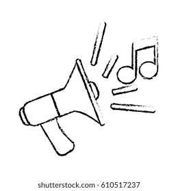 megaphone sound device icon