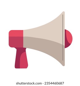megaphone sound icon isolated illustration