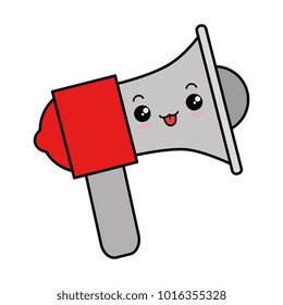 megaphone sound isolated icon