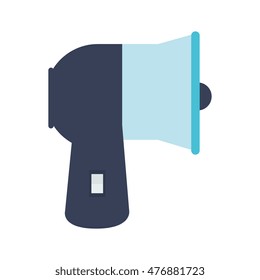 megaphone speak  icon design