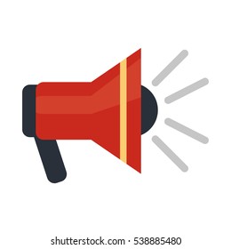 megaphone speaker alert urgency