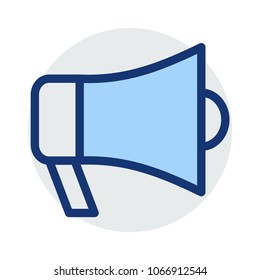 megaphone  speaker announcement 