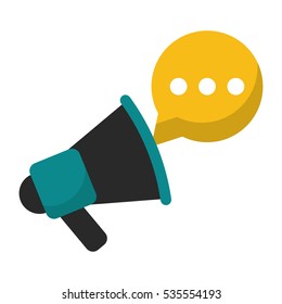 megaphone speaker messsage marketing