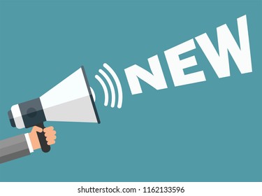 Megaphone speaks NEW