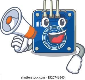 With megaphone touch sensor isolated in the character