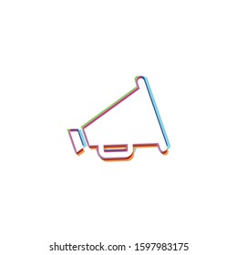 Megaphone - Vector App Icon