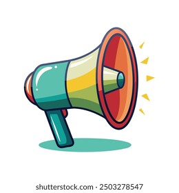 Megaphone Vector art Design Illustration
